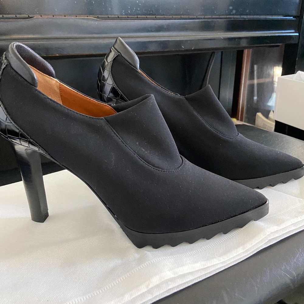 Black High Heel Bootie Made in Italy
